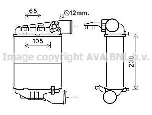 AVA QUALITY COOLING Kompressoriõhu radiaator AI4369